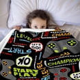 thumbnail image 6 of WEALLIN Gamer Gifts for Teen Boys, Gaming Blanket for Boys, Gifts for Teenage Boys, Gifts for Gamers Teen Boys, Soft Blanket for Children's Day Gift, Birthday Gift Gaming Decor for Boys(30"x40"), 6 of 7