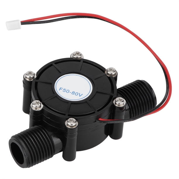 Generador de turbina de agua, generador de agua de alta potencia de 0-80 V 10 W, herramienta de carga de agua microhidráulica muy versátil