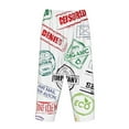 thumbnail image 5 of Balery Stamp Set Collection print Women's Pajama Pants,Ultra Lightweight Pjs,Lounge Pant-Medium, 5 of 9