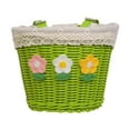 thumbnail image 1 of Siruishop Kids Bike Basket Cute Carrier Multifunction Woven for Camping Riding Outdoor, 1 of 8