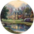 thumbnail image 2 of Puzzle - Ceaco - Thomas Kinkade - Lakeside Manor 550Pcs New 2414-2, 2 of 2