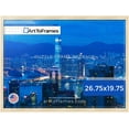 thumbnail image 2 of ArtToFrames 26.75x19.75 Inch - 68x50 CM Multi Puzzle Frame for 1000 piece Puzzles.1.50 Inch Custom Wood Puzzle Frames, Silver with Black Lip - Comes with Economy Acrylic, 2 of 5