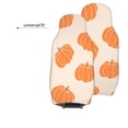 thumbnail image 6 of XMXT 2Pcs Car Seat Cover Decor Protector, Halloween Pumpkin Seamless Print Front Seat Covers for Cars SUVs, Universal Fit, 6 of 9