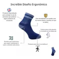 thumbnail image 2 of 2 X Pares Calcetines Quarter Pie Diabético Wilson Colores, 2 of 7