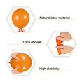 thumbnail image 3 of Kit de guirnaldas con forma de arco con forma de globo, 127 unidades, naranja, verde y oro, 3 of 7