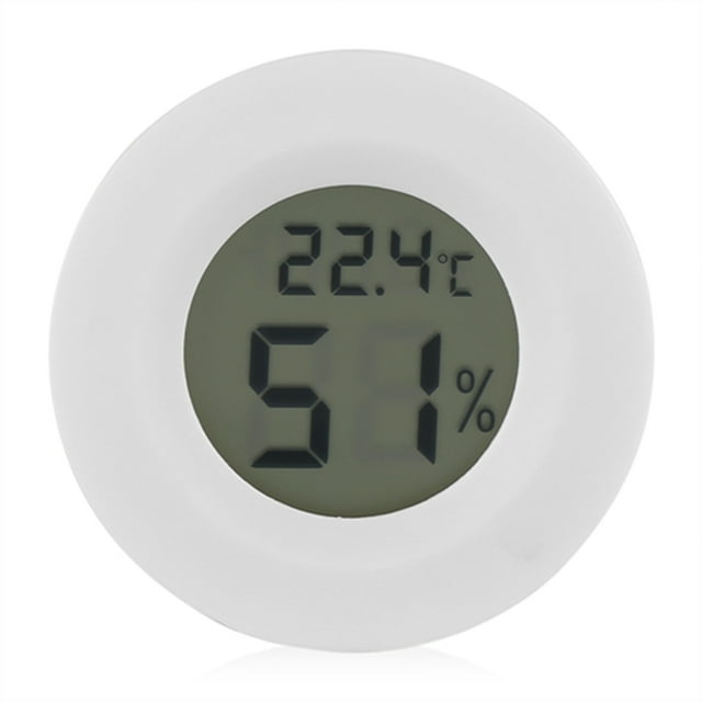 TKSE Digital LCD Temperature Humidimeter - Thermomètre Hygromètre pour Reptile Animal de Compagnie