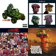 Demon Days & Plastic Beach & Singles Collection 2001 - 2011 & Gorillaz [CD Bundle]