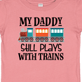thumbnail image 4 of Inktastic Daddy Still Plays with Trains Boys or Girls Baby T-Shirt, 4 of 5