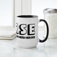 thumbnail image 4 of CafePress - Nurse Because Even Doctor - 15 oz Ceramic Large White Novelty Mug, 4 of 4