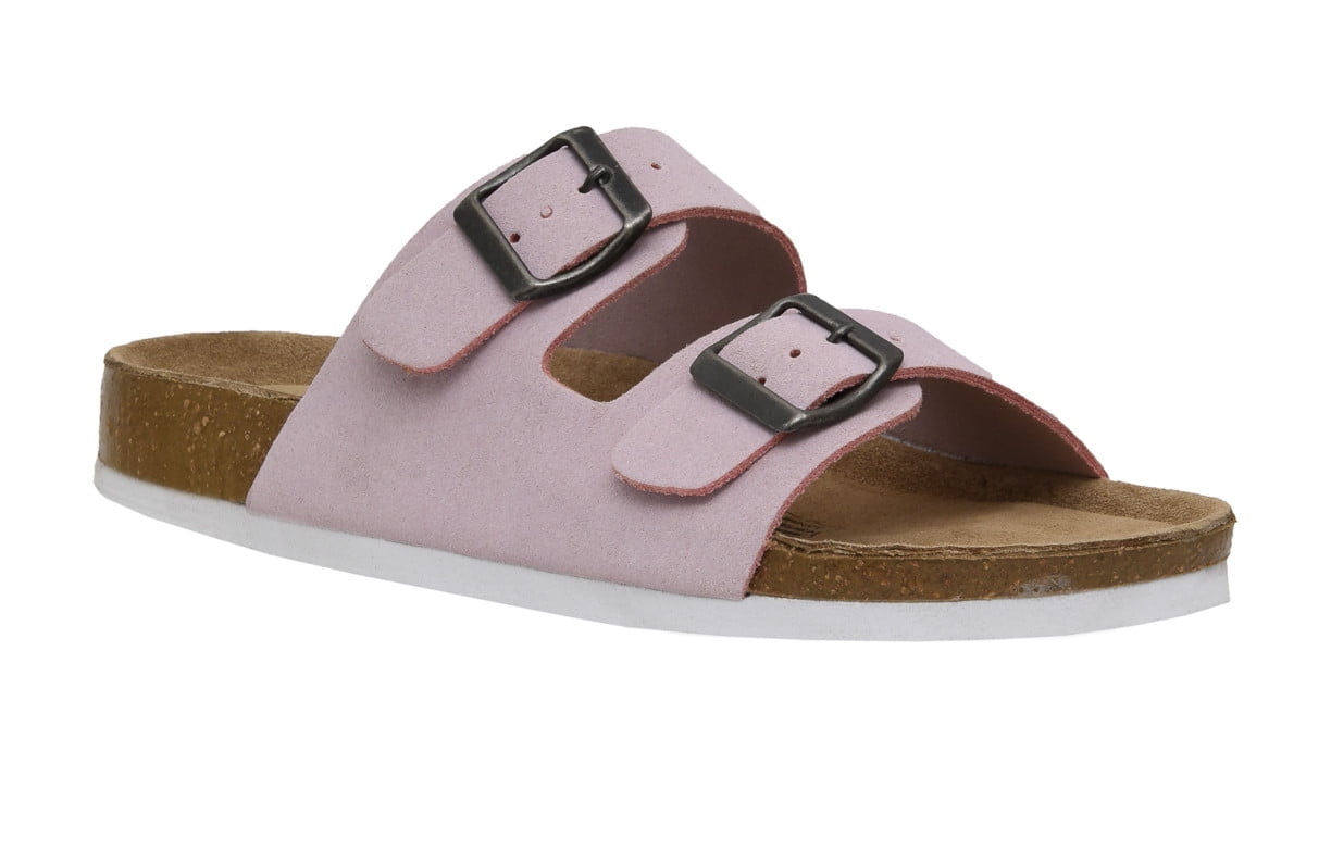 Comfort CUSHIONAIRE Womens Lane Cork Footbed Sandal with