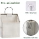 thumbnail image 3 of Bolsa organizadora para colgar en la pared, paquete de 2, almacenamiento para colgar en el armario para el bolsillo (blanco), 3 of 5
