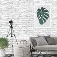 thumbnail image 1 of 236 x 17.7 Gray White3D Brick Contact Paper Self Adhesive Stick and Peel Paper Stick Paper Brick Wallpaper, 1 of 3