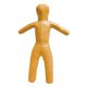 thumbnail image 2 of Maniquí de lucha, maniquí de boxeo sin relleno, fácil de transportar, accesorio de entrenamiento de kickboxing, multifunción, 110 cm de , cuero de Amarillo, 2 of 8