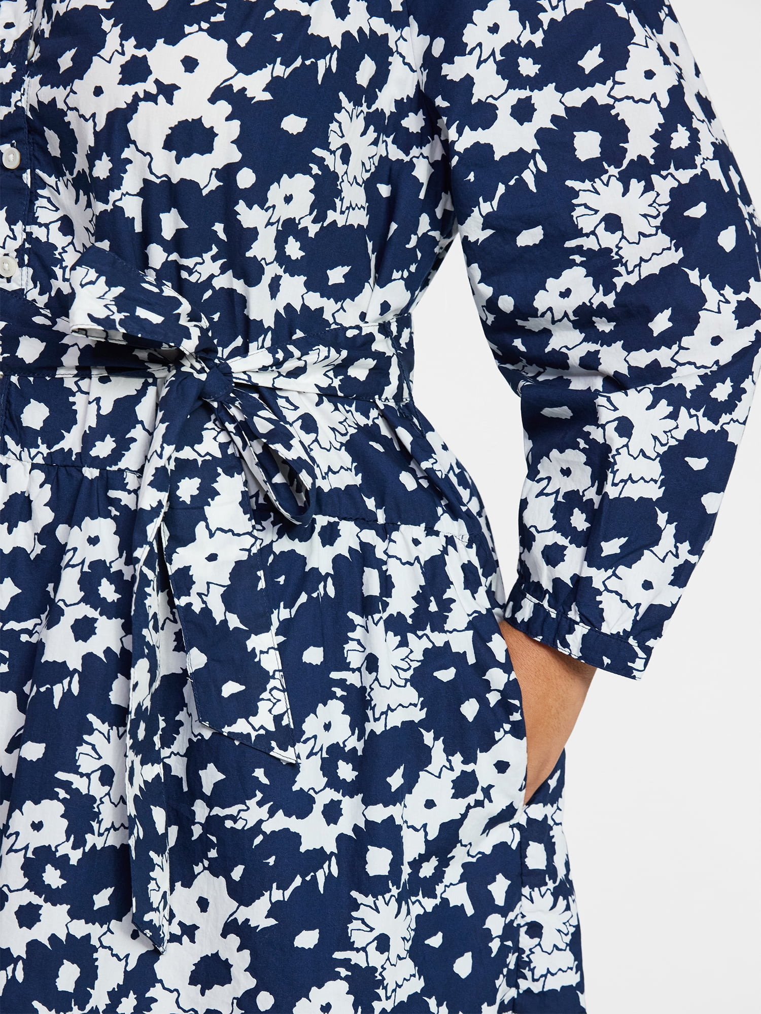 Terra & Sky Women's Plus Size Mini Tiered Shirt Dress, Sizes 0X-5X