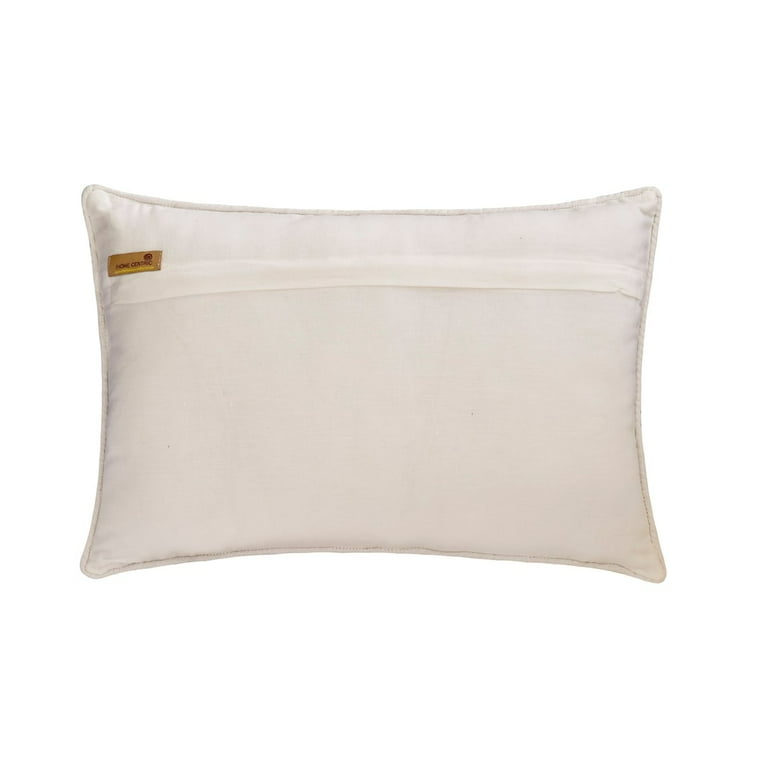 White top oblong cushion