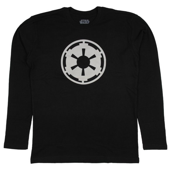 Star Wars Imperial Symbol Thermal Long Sleeve T-Shirt (Small)