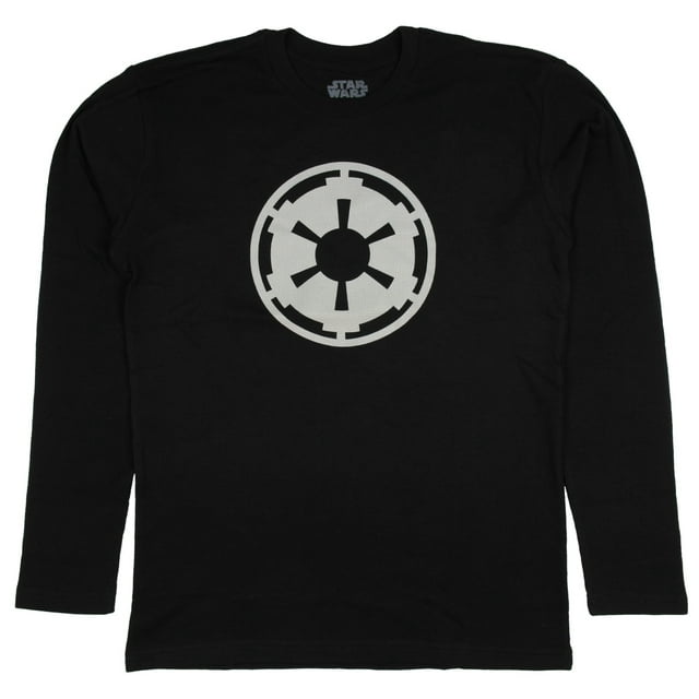 Star Wars Imperial Symbol Thermal Long Sleeve T-Shirt (Small)
