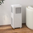 thumbnail image 2 of Climatizador Portátil 8000 BTU - Aire Acondicionado con Ventilador Integrado y Deshumidificador - Pantalla Táctil LED, Temporizador de 24 Horas y Control Remoto - Blanco, 2 of 7