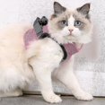 thumbnail image 1 of Harness And Leash For Cat Necklace Kitten Ultra-light Cat Walking Jacket Running Sweet And Comfortable, 1 of 4
