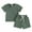 Green, variant on Bagilaanoe 2pcs Toddler Baby Boy Shorts Set Short Sleeve T Shirt Tops + Shorts 6M 12M 18M 24M 3T Kids Casual Summer Clothes