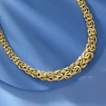 thumbnail image 4 of Ross-Simons 18kt Yellow Gold Byzantine Necklace, Women's, Adult, 4 of 5
