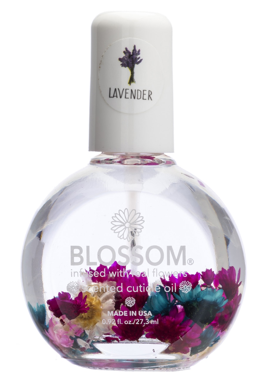 BLOSSOM Nail Treatment Cuticle Oil Scented & Infused with Real Flowers