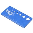 thumbnail image 4 of Calibradores de medición de tornillos para bicicletas, calibradores de medición de tornillos para bicicletas R Calibradores de medición de tornillos para bicicletas Medidor de medición de roscas para bicicletas Uso conveniente, 4 of 8