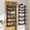 Black, variant on Pantry Door Organizers and Storage, 8-Tier Large Metal Heavy-Duty Frame Over the Door Spice Rack, 2 in 1 Wall-Mounted or Hanging shelf for Kitchen, Bathroom, Laundry Room, Bedroom, Closet &Nursery