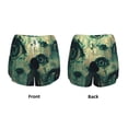 thumbnail image 3 of Salouo Eyes Watching In The Dark Print Women's 2 in 1 Running Shorts Double-Layer Shorts Athletic Workout Gym Yoga Shorts Running Shorts for Women-XX-Large, 3 of 7