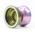 thumbnail image 1 of Jake Bullock Dunk Rebound Yo-Yo - D size Bearing - 7075 Aluminum YoYo (Easter Swap-Olive/Lilac), 1 of 2
