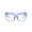 Blue Purple, variant on Oversized Square Women's Fashion Sunglasses, Cat Eye Vintage Style Old-School Retro Sunglasses
