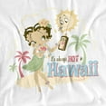thumbnail image 2 of Betty Boop T-Shirt Hot In Hawaii Unisex Graphic Tee For Men & Women, 2 of 7