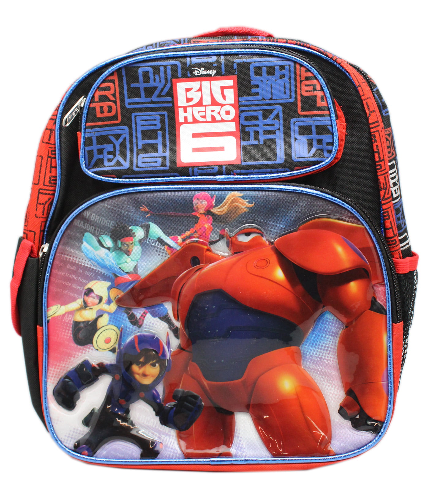 Big Hero 6 BackpackSchool BagKnapsackRucksack For Little Ones Blue 