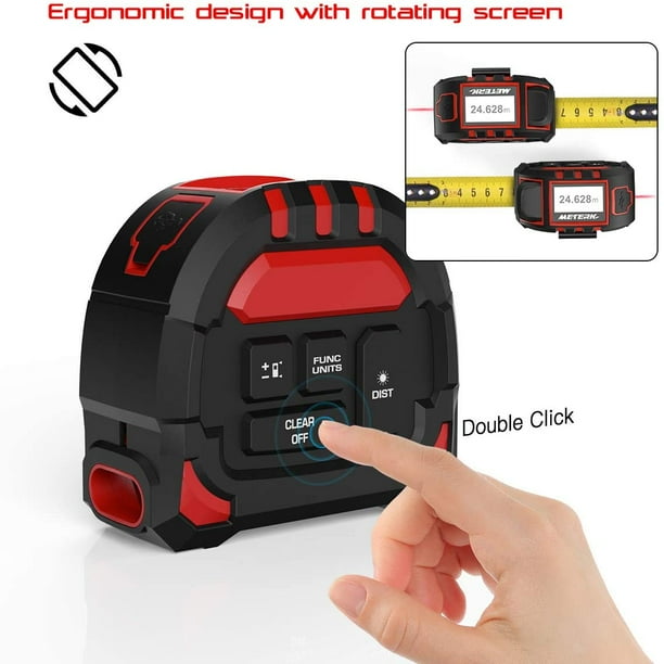 Télémètre Laser Roulette Électronique Laser Ruban À Mesurer Numérique  Télémètre Trena Subway Laser Télémètre Métrique/impérial Ruban À Mesurer, Magasinez Les Dernières Tendances