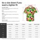 thumbnail image 5 of Balery Vegetable Camisas hawaianas de manga corta para hombre, camisas playeras de corte holgado, camisas de vacaciones con botones,XX-Large, 5 of 7