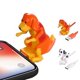 thumbnail image 1 of El cargador rápido telegrafía el teléfono compatible I del cable del relámpago del tipo C del Usb con el perrito en movimiento TUNC Sencillez, 1 of 5