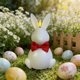 thumbnail image 5 of Lámpara de Vela de Conejito de Pascua, Balas, Vela Electrónica de Parafina, 5 of 5