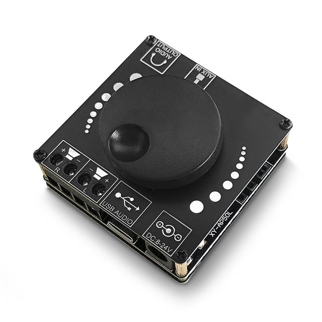 Matsuzay 2021 más nuevo HIFI 50W + 50W AP3016D estéreo compatible con Bluetooth placa amplificadora Digital entrada USB-C Electrónica