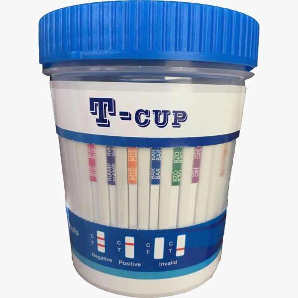 5 Pack 12 Panel Drug Test Cup (6125) AMP/BAR/BUP/BZO/COC/METH/MDMA/MTD