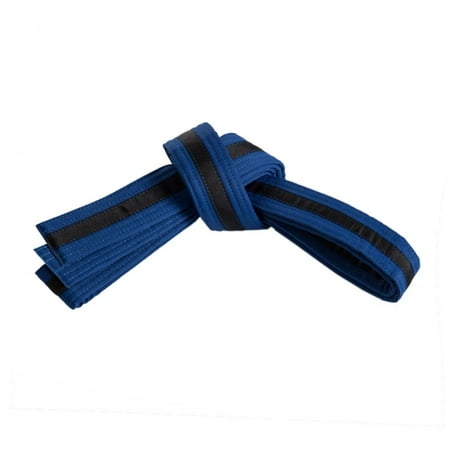 Gold Karate Girl - Striped Rank Martial Arts Karate Belt c012