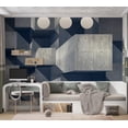 thumbnail image 6 of Tiptophomedecor Background & Patterns Wallpaper Wall Mural - Concrete City, 6 of 8
