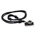 thumbnail image 1 of CÁMARA VINTAGE FM2 NEGRA Colr Colgante CADENA de CUERO RGO Metal negro Sunnimix Collar pendiente de la cámara, 1 of 8
