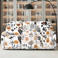 thumbnail image 2 of Xoenoiee Abstract Boho Geometric Art Print 8 Pieces Recliner Sofa Covers Stretch Soft 3 Seats Couch Cover Anti-Slip Sofa Slipcover Furniture Protector with Elastic Bottom for Kids Pet, 2 of 7