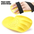 thumbnail image 4 of Meileang Finger Rest Splint Adjustable Strap Breathable Finger Orthotics Stroke Hand Training Left Right Hand Support Splint Fingerboard Men Women Five Finger Rehabilitation Plate, 4 of 8