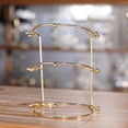 thumbnail image 3 of XISAOK Crystal Tiara Crown Headband Display Rack Metal Princess Crown Stand Holder, 3 of 10