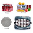 thumbnail image 4 of Lunch Bag Portable Crossbody Meal Bag Cooler Bag Insulated Lunch Bag Food Bag Handheld & Crossbody Design Super Cool Sea, 4 of 6
