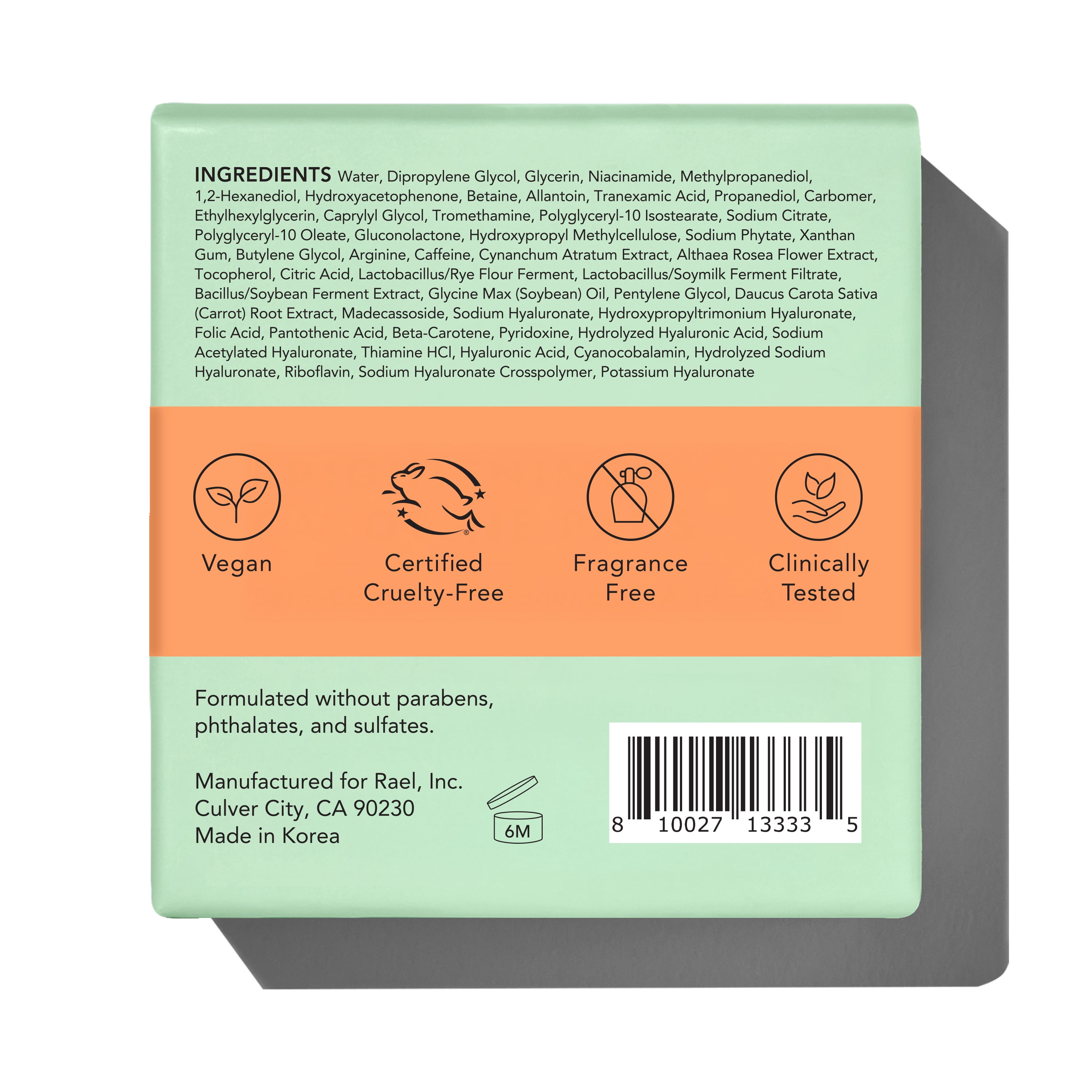 Rael Miracle Clear Brightening Carotene Pads, 70 Count