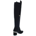 thumbnail image 2 of DKNY Womens Cora Suede Knee High Riding Boots, 2 of 2
