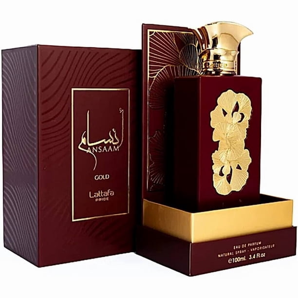 Lattafa Ansaam Gold ユニセックス香水 100ml Lattafa Ansaam Gold for Unisex Eau de Parfum, 3.4 Ounce - Walmart.ca