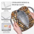 thumbnail image 3 of Easygdp Vintage Bottles Bolsa de Almuerzo Insulada Grande, Forro de Aluminio, Diseño Espacioso, a Prueba de Fugas, Ideal para Trabajo, Picnics, Viajes y Actividades al Aire Libre, 3 of 6